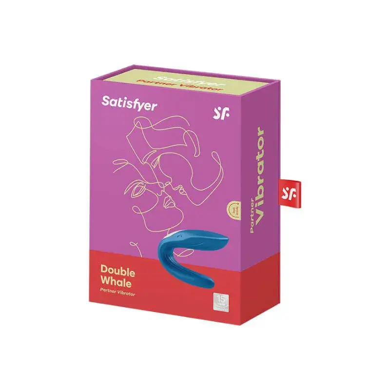 Vibrador para parejas Satisfyer Double Whale