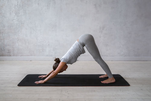 Yoga pose for menopause