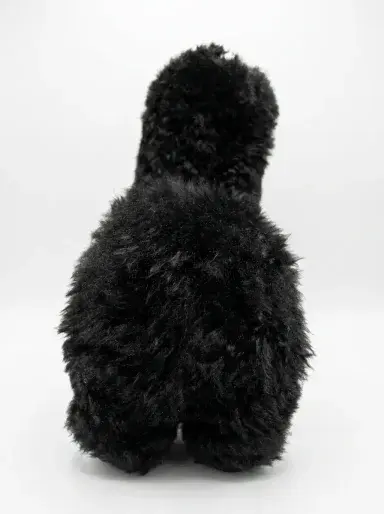 Thumbnail: Black 12" Standing Alpaca