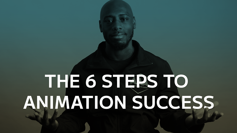 6 steps to Animation Success Masterclass
