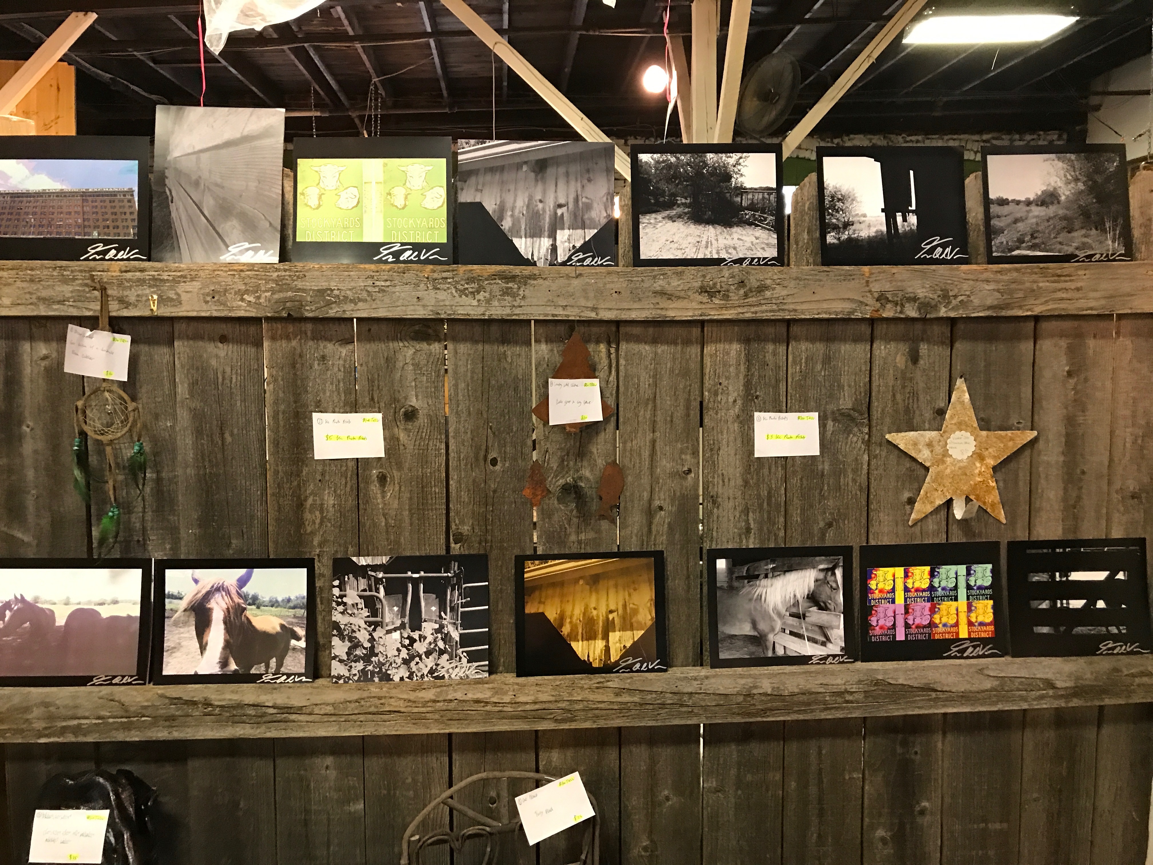 Rustic Vintage Rose Vendor Booth