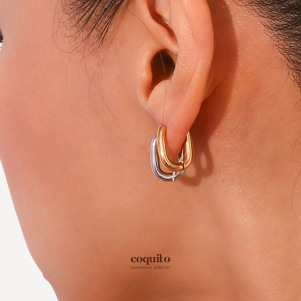 Thumbnail: Boucles d'oreilles 'Stockholm'