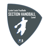 création logo lycée section handball