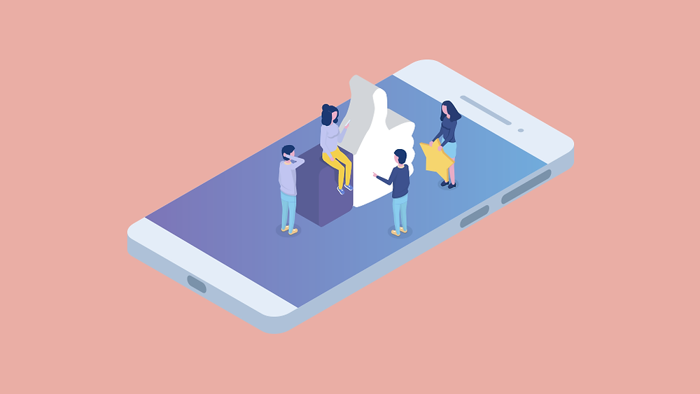 build and empower your customer service team smartphone thumbs up