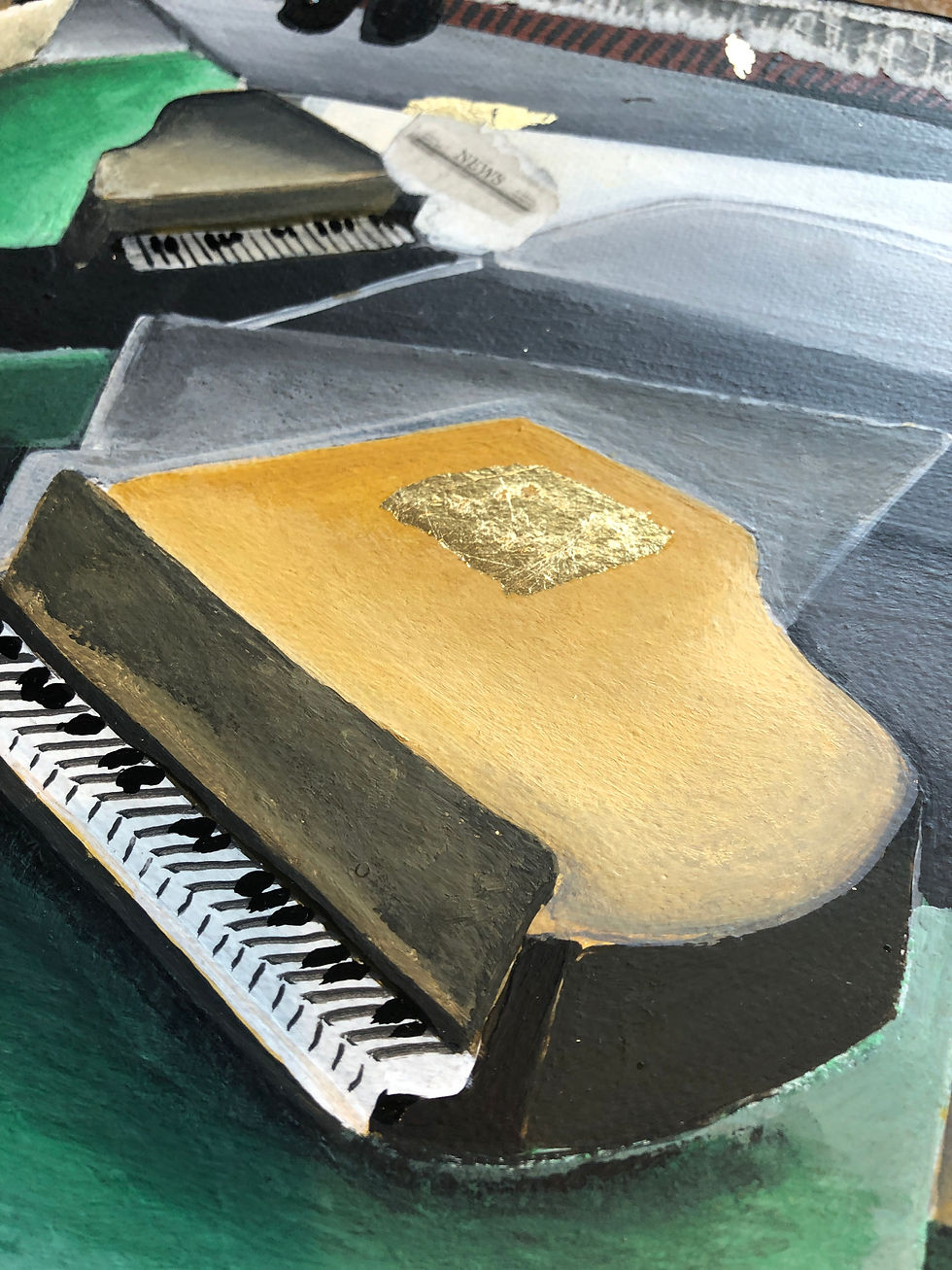 Miniature : pianiste musicien acteur cinema