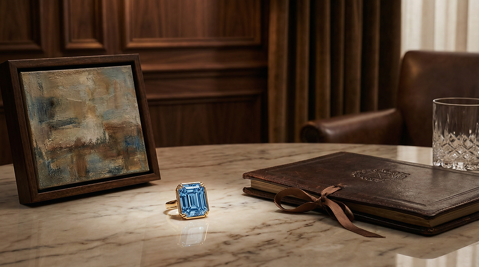 The New Diamond Playbook: How Natural Fancy Color Diamonds Anchor Sophisticated Wealth Strategies