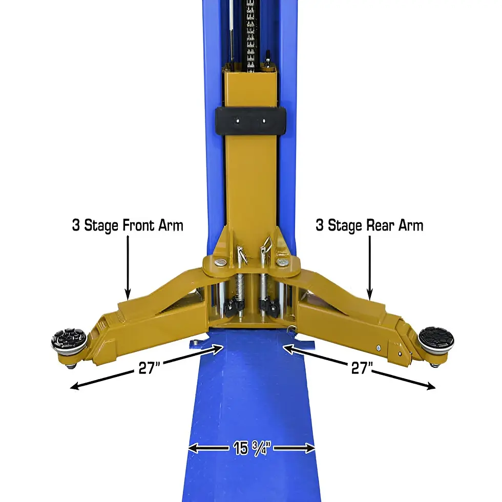 Thumbnail: ATLAS Platinum PVL-9BP ALI Certified Baseplate 9,000 lbs. Capacity 2 Post Above