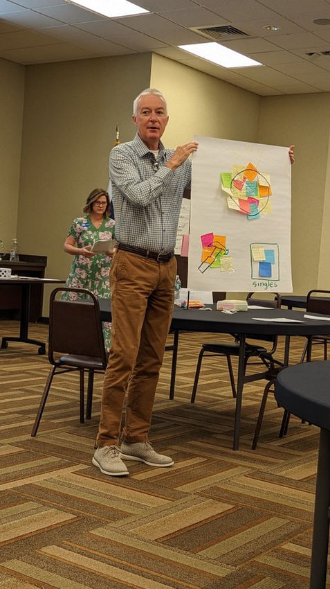 Tips and Tools leader teaching.