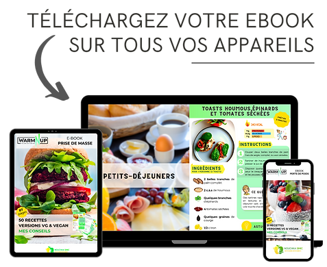 Warm’N Up - Coach Sportif, Programmes sportifs en ligne - Pub Ebook Nutrition