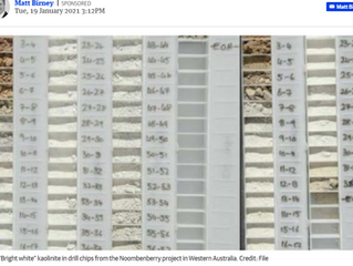 Latin uncovers high-purity WA kaolinite