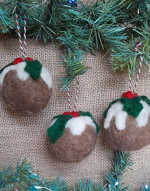 Christmas Pudding Bauble