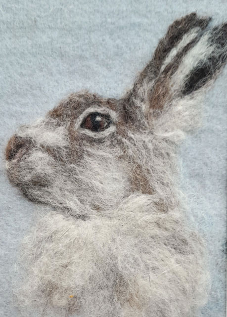Felted Mountain Hare