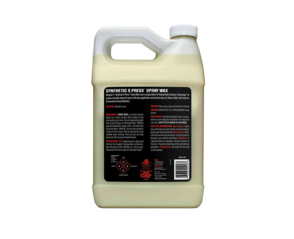 Thumbnail: Synthetic X-Press Spray Wax