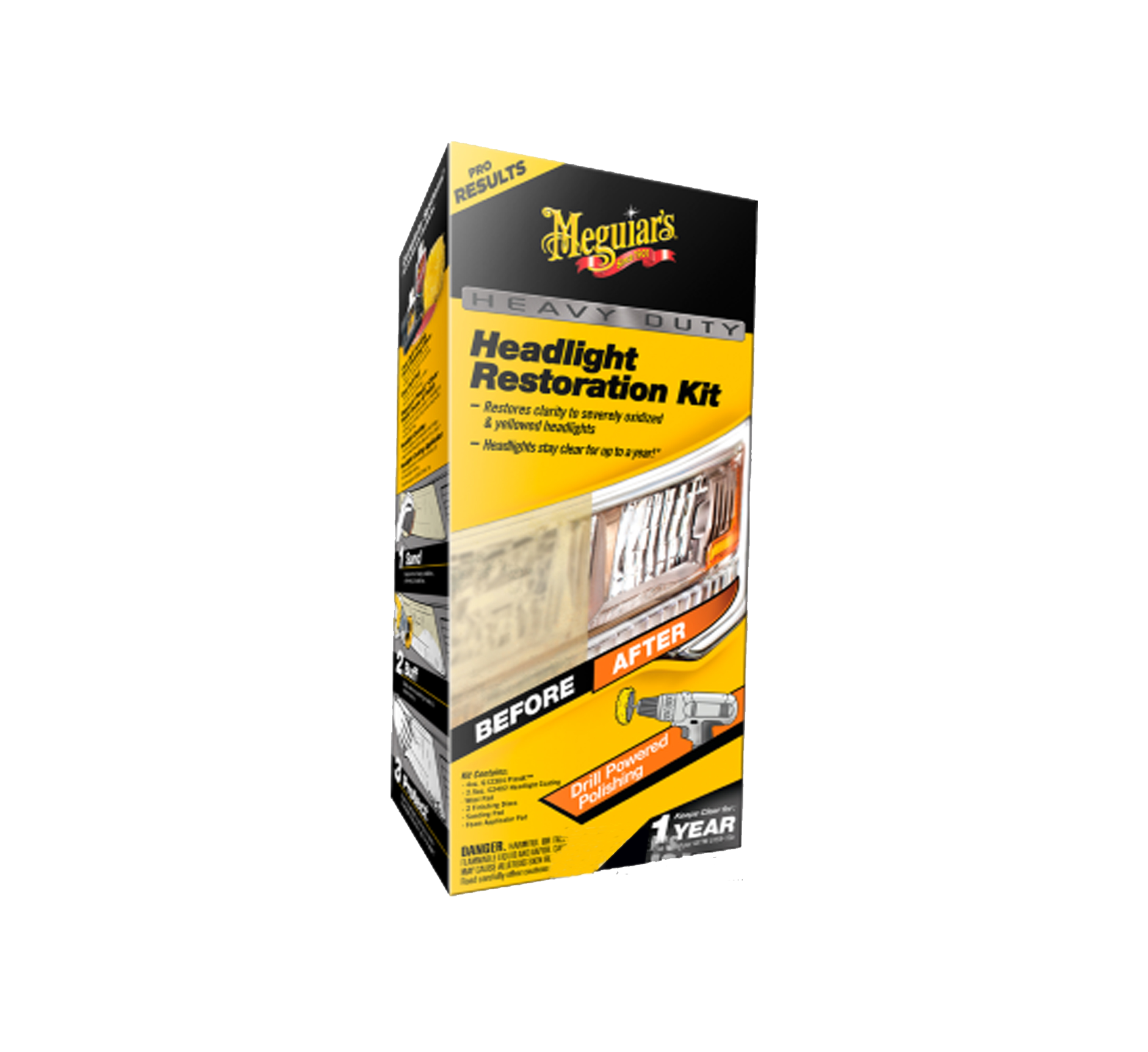 Heavy Duty Headlight Restoration Kit