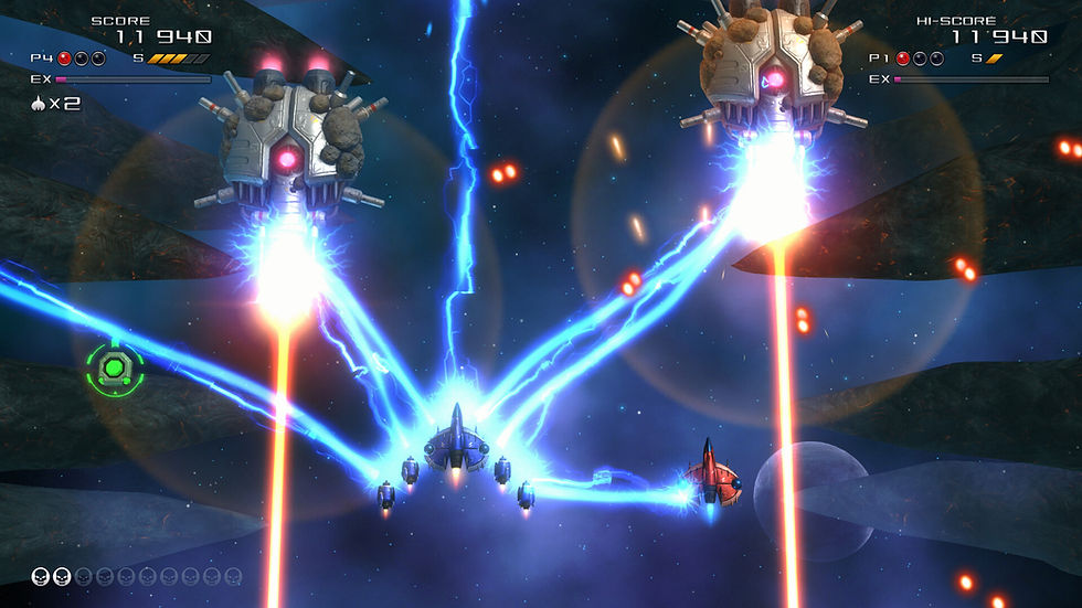 shmup gameplay