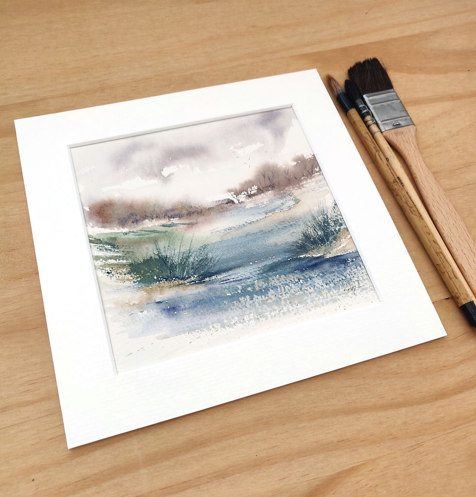 Thumbnail: Calm surroundings 6x6" (8x8")