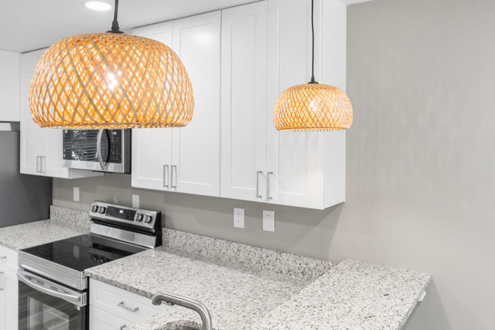 Interior photos of unfurnished home listings in Atlanta, Georgia.