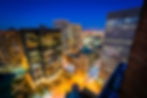View of buildings in downtown at night, in Baltimore, Maryland..jpg