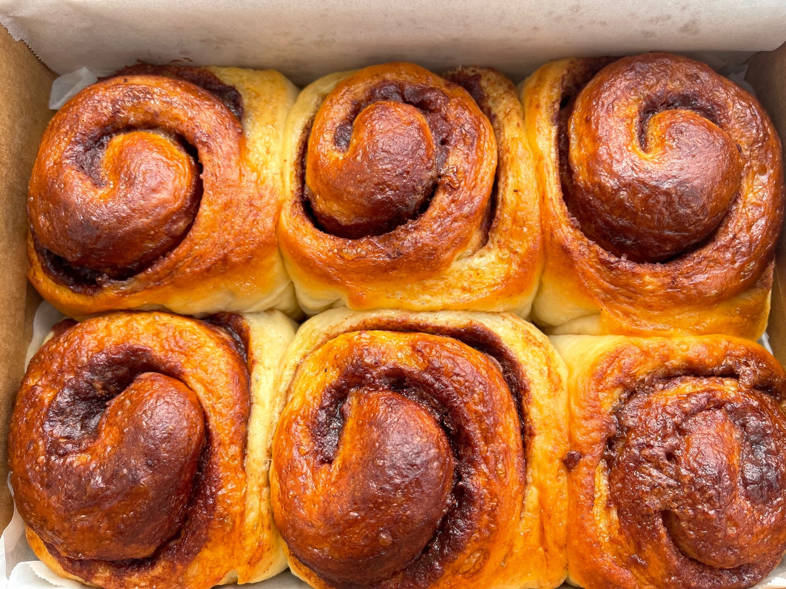 Dairy Free Sourdough Cinnamon Rolls