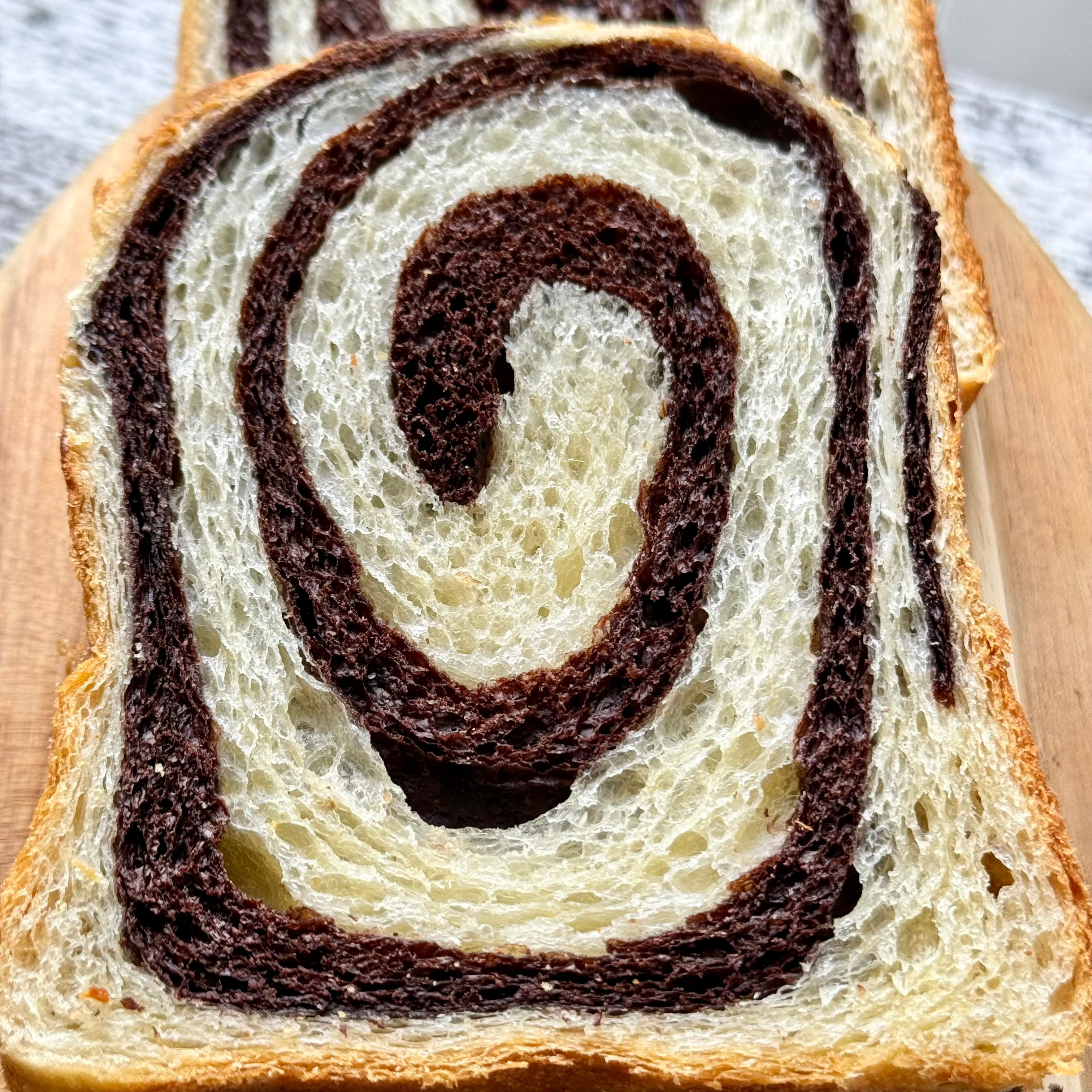 Sourdough Chocolate Swirl Loaf