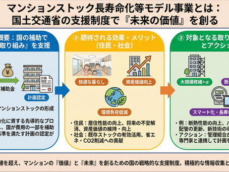 マンションストック長寿命化等モデル事業とは