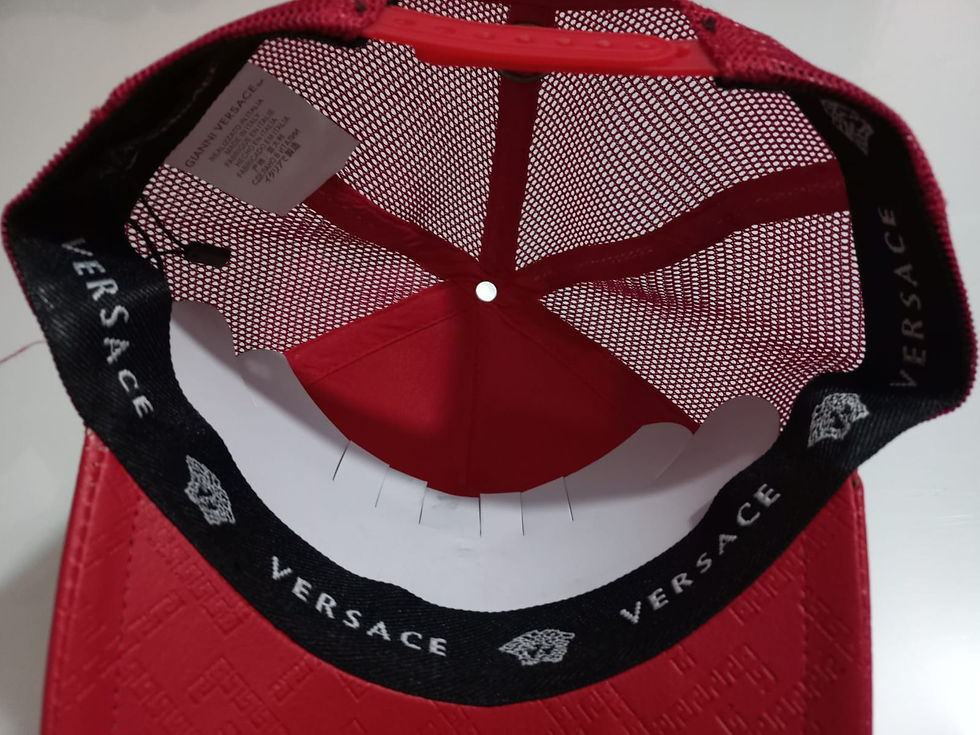 Miniatura: GORRA VERSACE MEDUSA ROJA