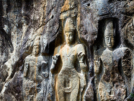 Exploring the Ancient Art of Buduruwagala: A Journey Through Sri Lanka's Stone Carvings
