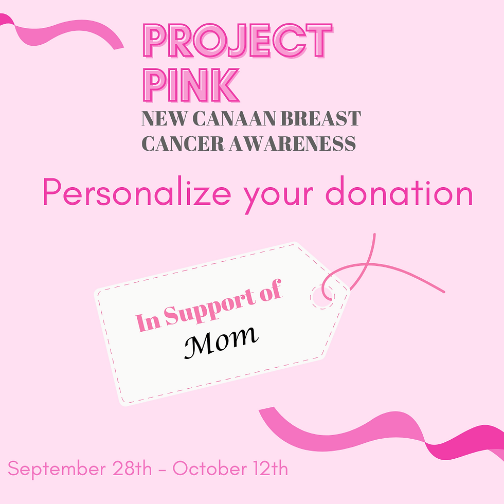 In Support of Dedication Tag