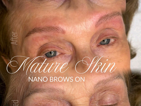 Nano Brows for Mature Skin in Acworth, GA: Soft Brows That Bring Back What Time Took