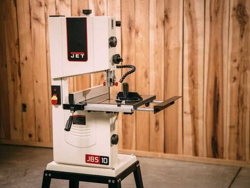 DEEP DIVE: JET 10" BENCHTOP BANDSAW.