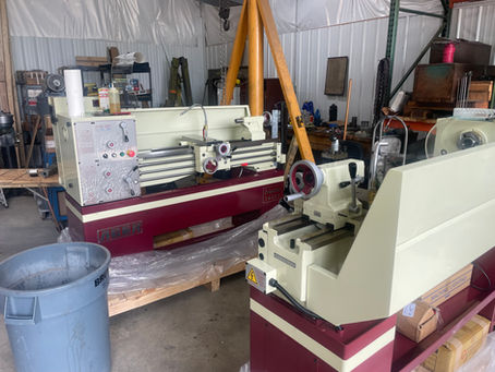 Local Career Center purchased two lathes, and two mills with full DRO systems with their school discounts