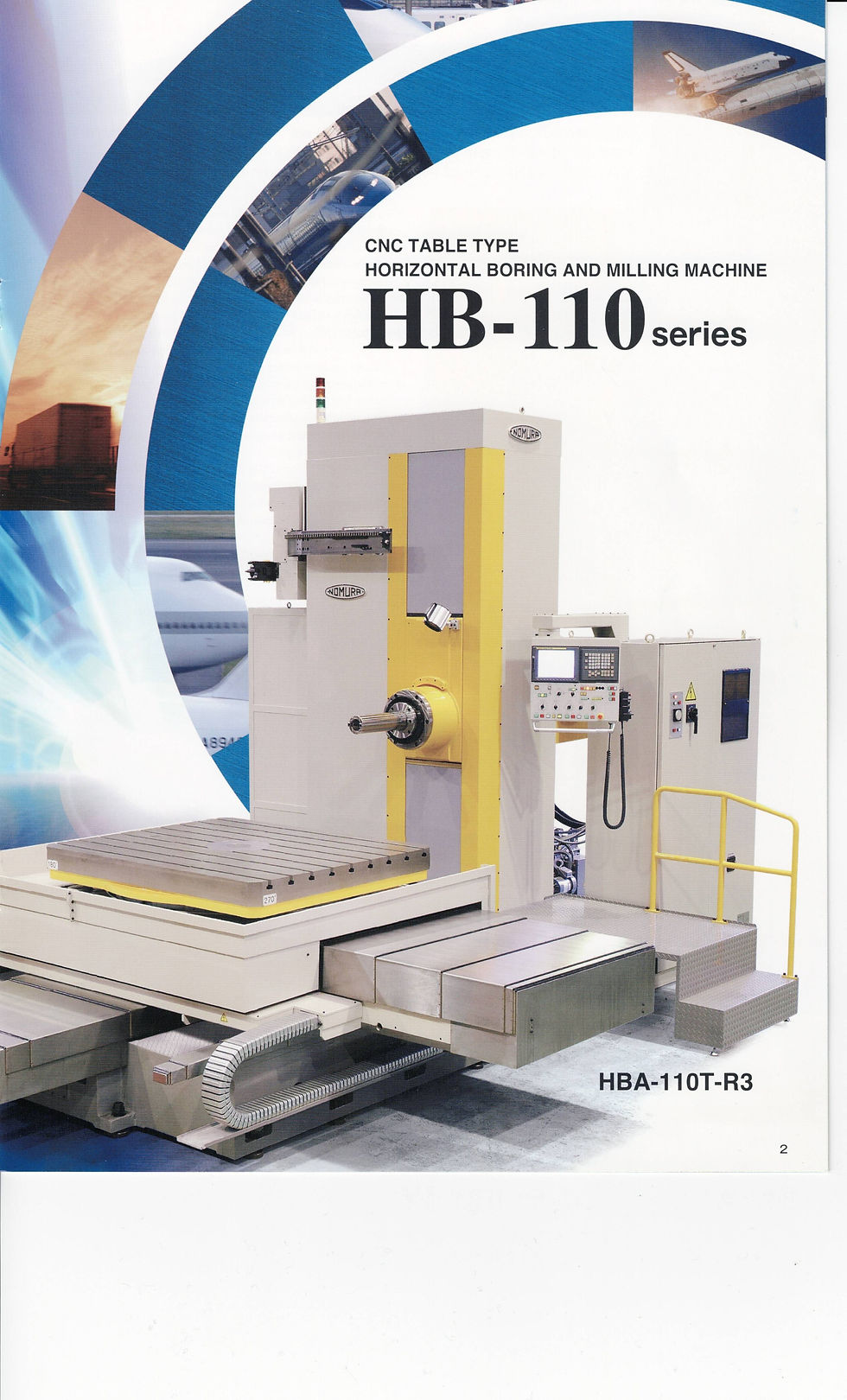 This Nomura HB-110T-R3 has plenty of new technology for you to accomplish today's innovative machining projects.