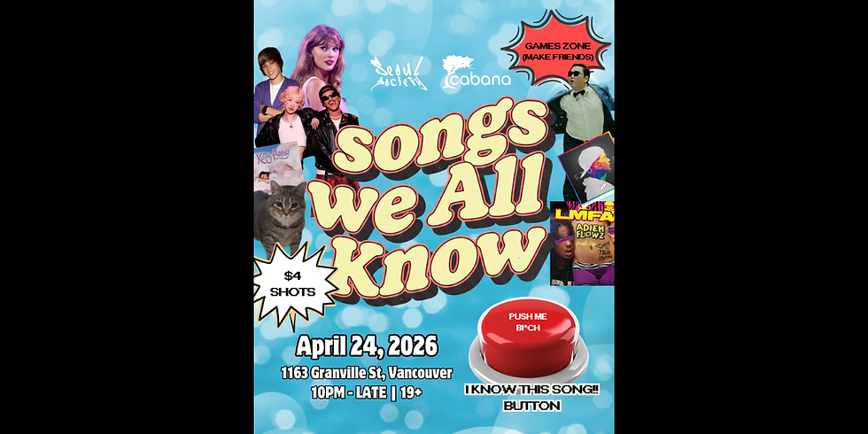 Songs we all know PARTY + games zone