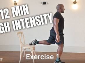 Home Workout Series (1/3): 12 Minute - Lower Body High Intensity