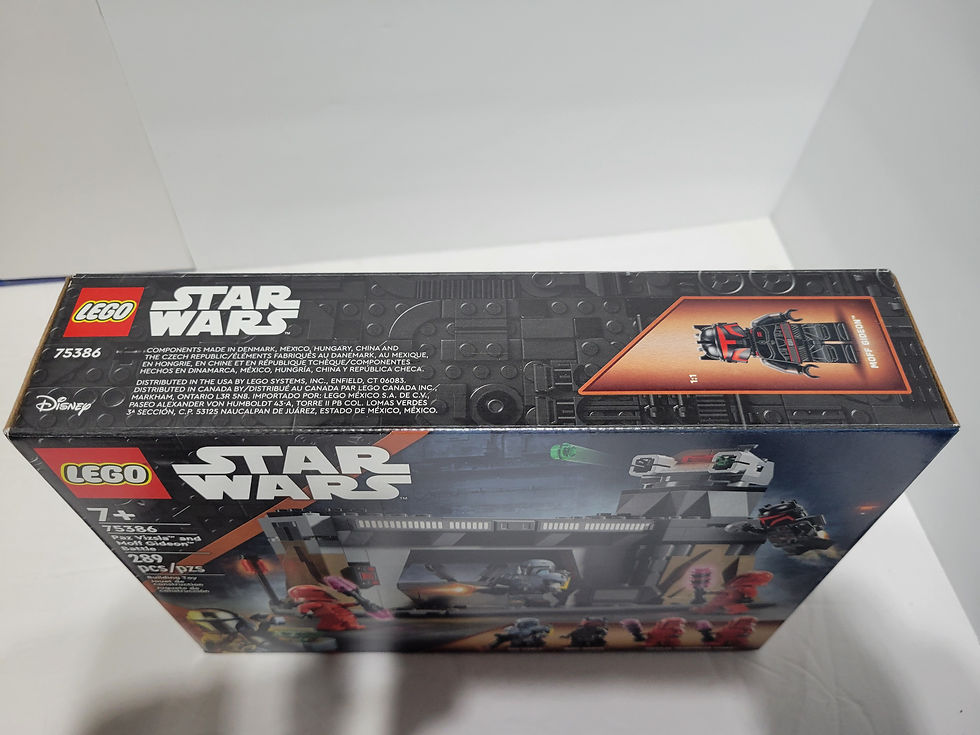 Thumbnail: Lego Star Wars set #75386 Paz Vizla and Moff Gideon Battle