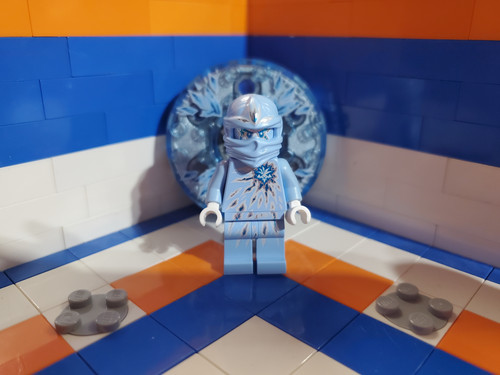 NRG Zane from Lego Ninjago set #9590 | Bricks N' Games