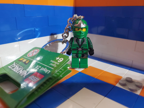 Lego Ninjago Lloyd ZX Key Chain | Bricks N' Games