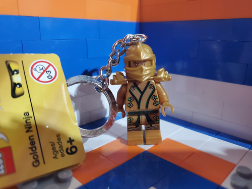 Lego Ninjago Golden Ninja Key Chain | Bricks N' Games