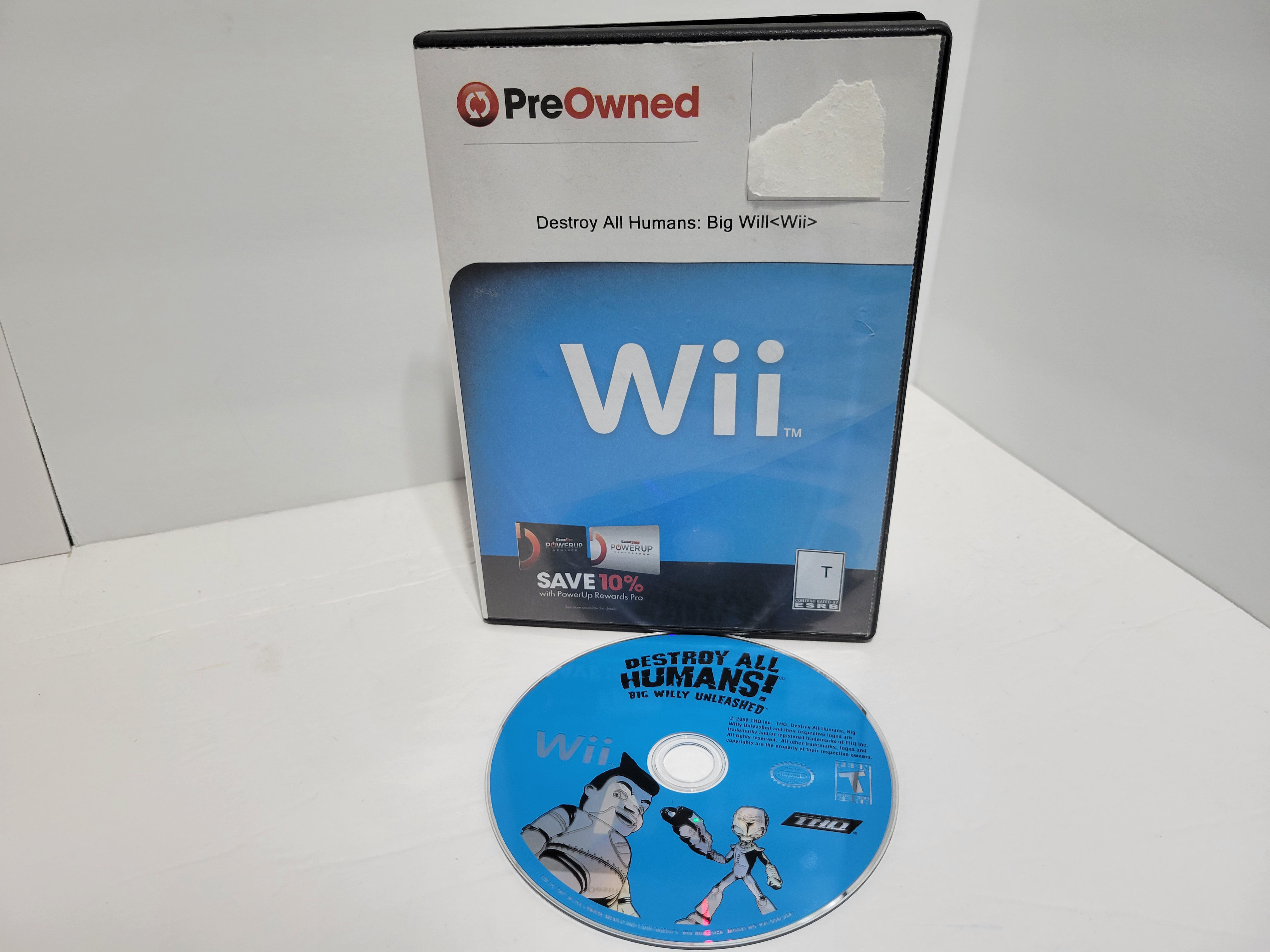 Destroy All Humans Big Willy Unleashed for Nintendo Wii 