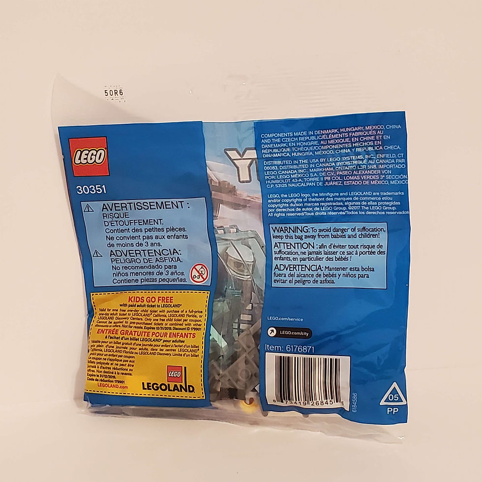 Thumbnail: Lego City Polybag Set #30351 Police Helicopter