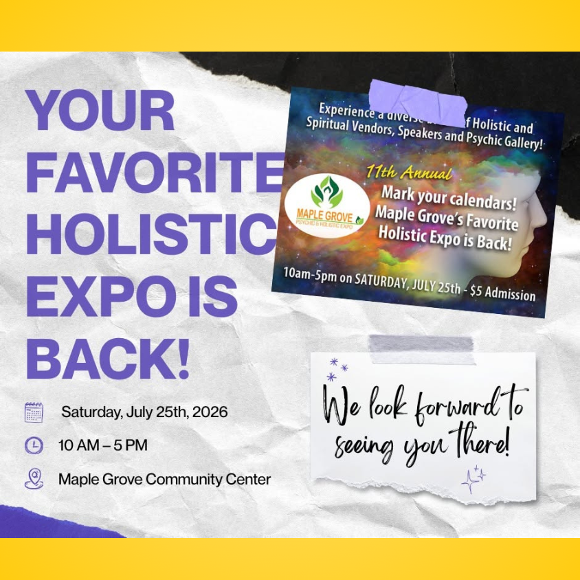 Maple Grove Psychic & Holistic Expo  11th Anniversary!