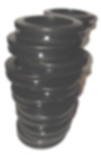 Thumbnail: Bulk twenty-pack of replacement rubber camera retainers for 6th Gen Ford Bronco tire covers