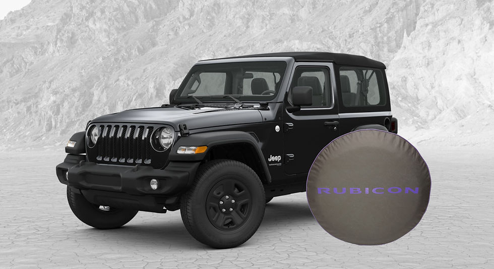 Thumbnail: RUBIICON  PURPLE - Brawny Series  2018+  Jeep Wrangler JL Tire Cover