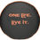 Thumbnail: Brawny Series One Life Live It on Black Denim Textured Vinyl Tire Cover - Made i
