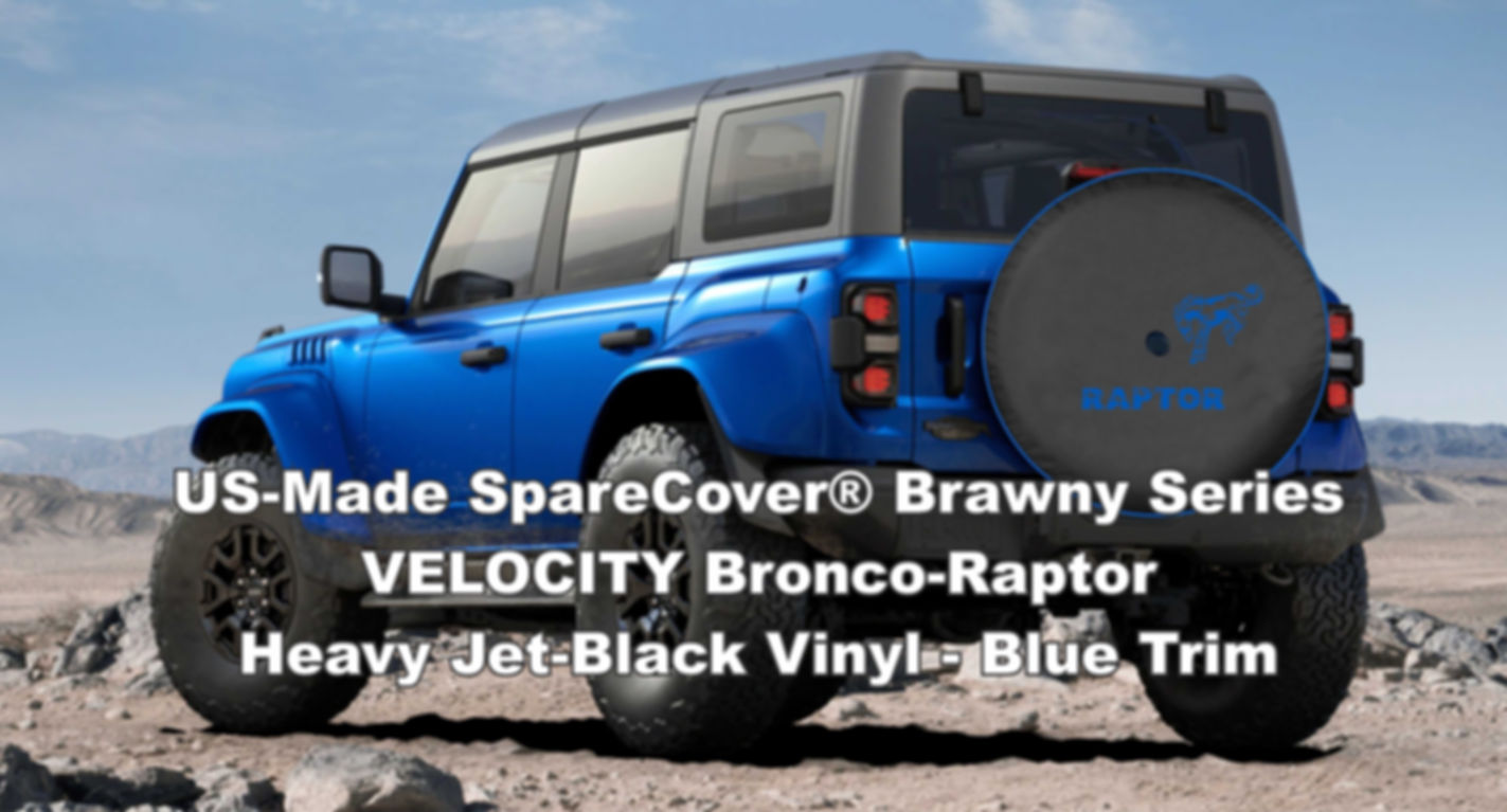 Brawny - 37-in  - VELOCITY - US Made SpareCover® Brand Tire Cover