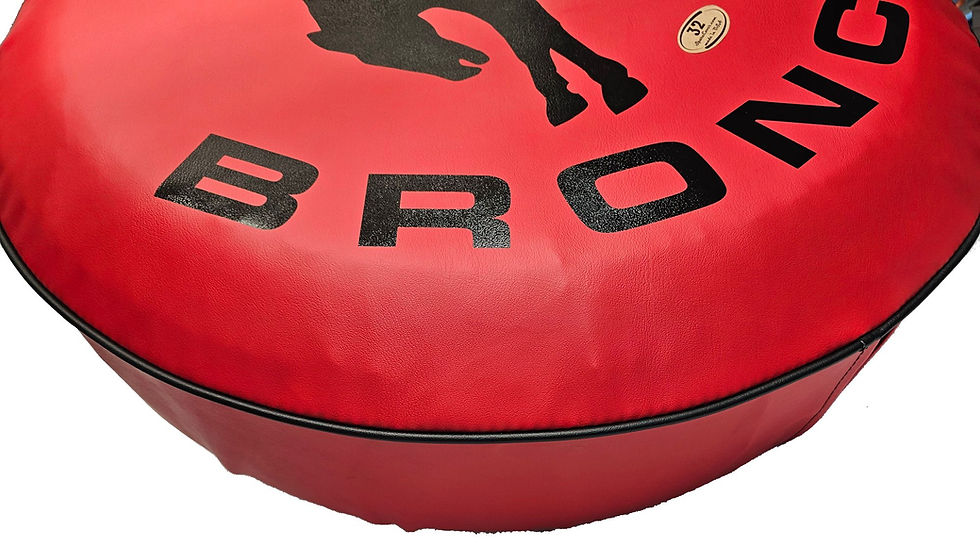Thumbnail: NEW Bronco RED - US Made SpareCover® Brand - Made for the 6th G Bronco