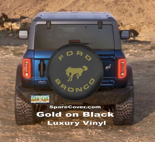 Brawny Bronco WHITE US Made SpareCover® Heavy Luxury Vinyl