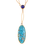 Thumbnail: Sam Patania 18k Gold with #8 Turquoise and Sapphire
