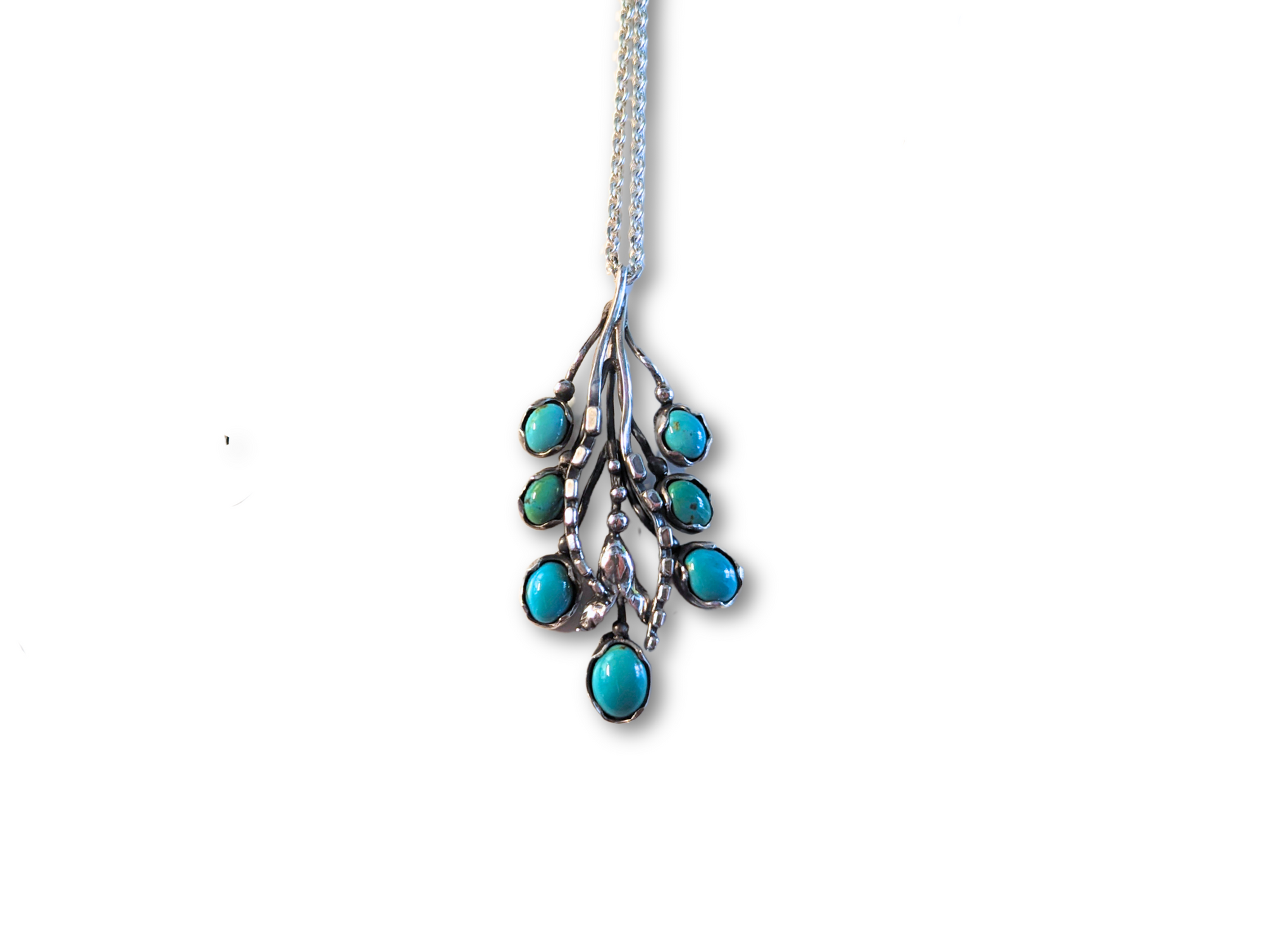 Seven Stone Vine Pendant