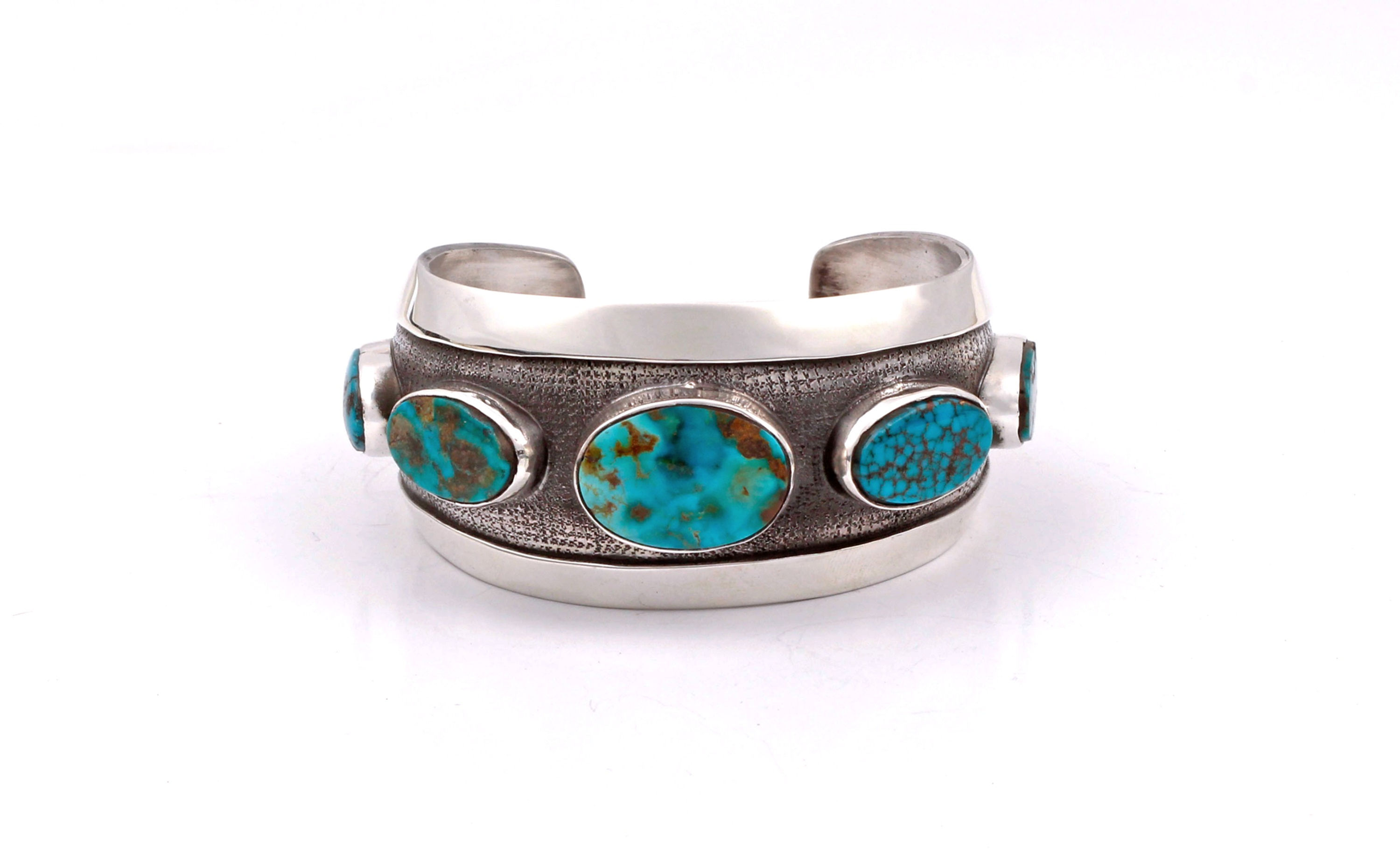 Marco Patania Blue Gem Turquoise Cuff